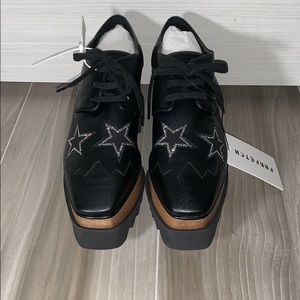 Stella McCartney Elyse Crystal Star Shoes